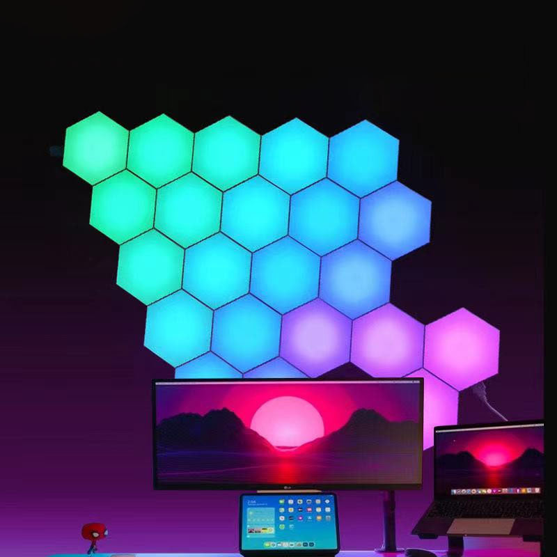 Panneaux LED Hexagonaux Music Sync