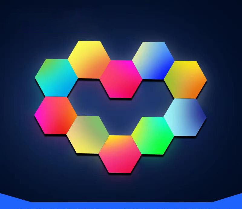 Panneaux LED Hexagonaux Music Sync