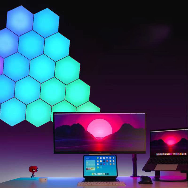 Panneaux LED Hexagonaux Music Sync