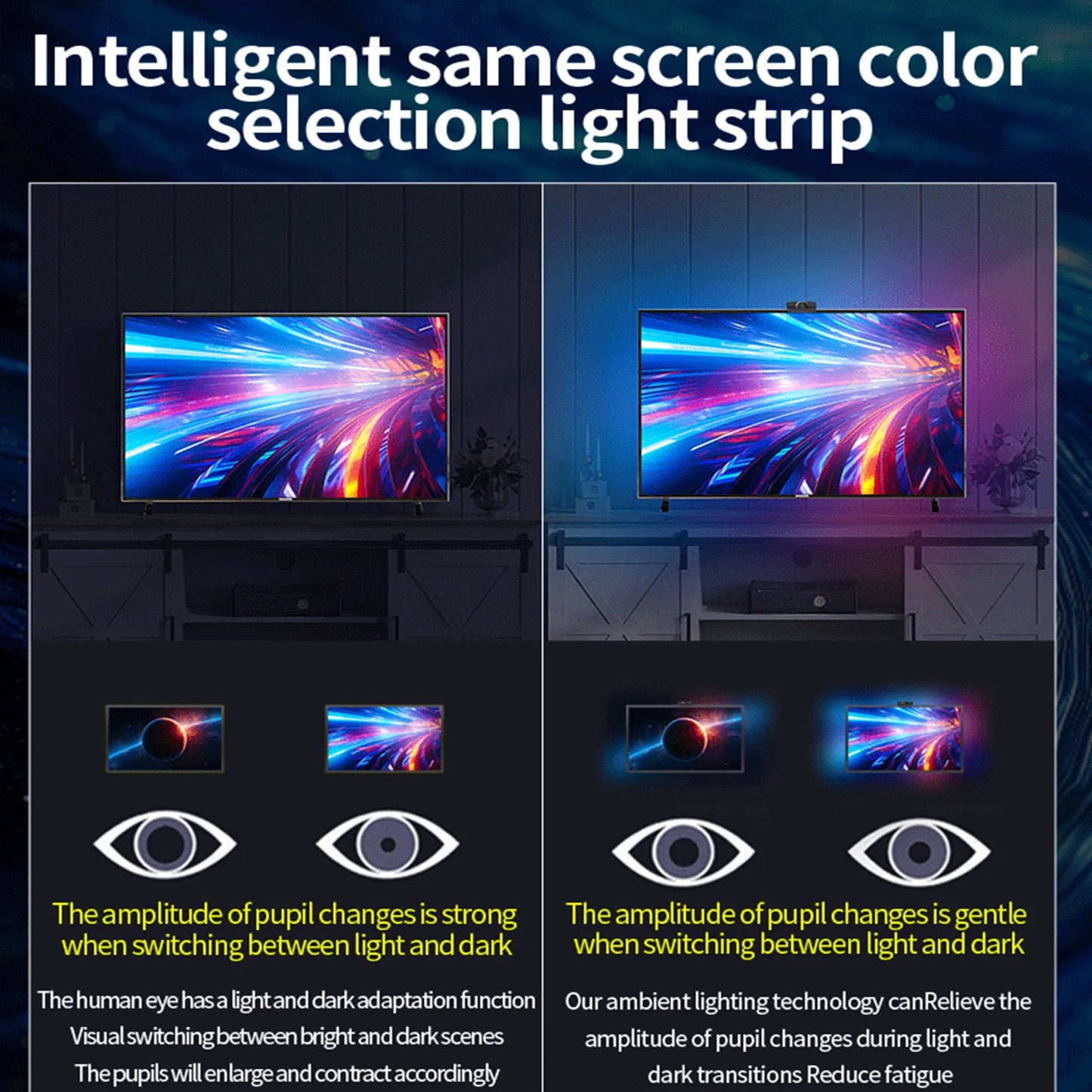 Ambilight 75" – Plongez dans vos films et jeux